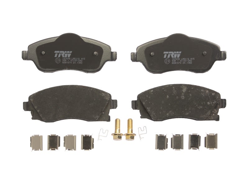 Pastillas de freno de disco TRW GDB1570 para Opel Corsa C