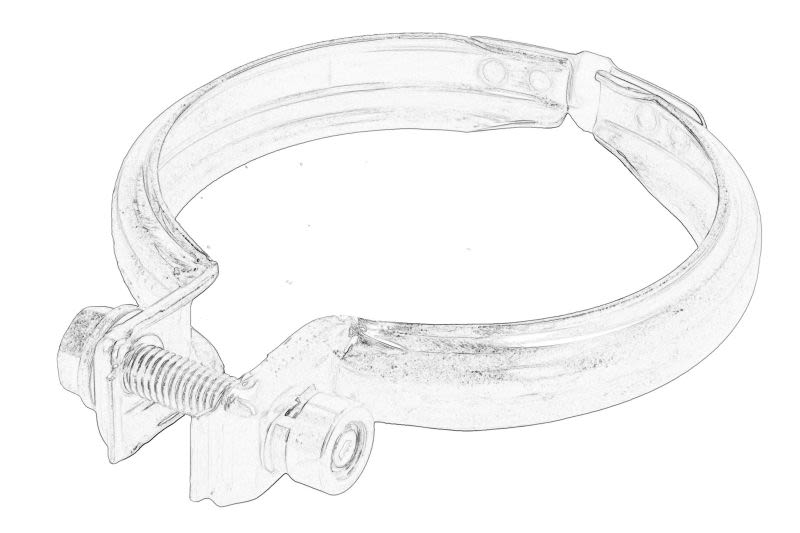 Pieza de fijación de escape OE OPEL 55565351 para Opel Corsa D