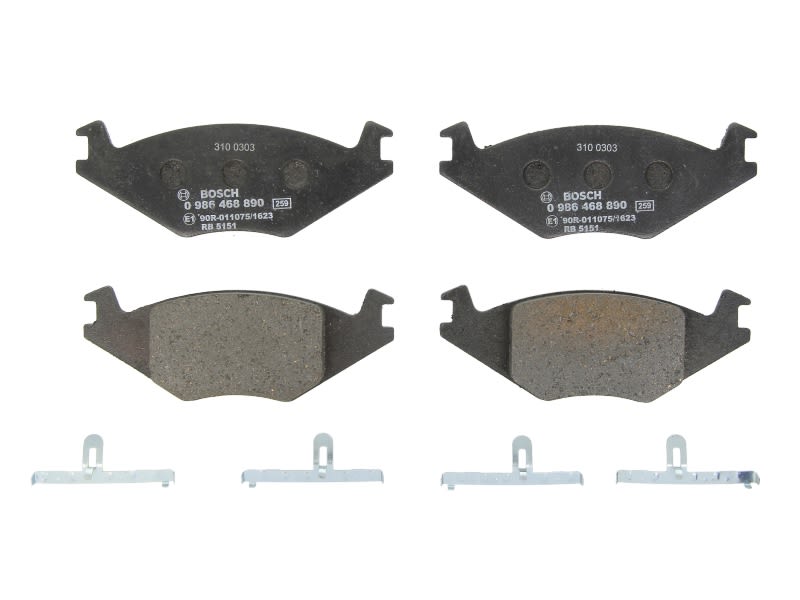 Pastillas de freno de disco BOSCH 0 986 468 890 para Volkswagen Golf II