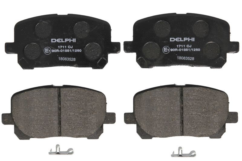 Pastillas de freno de disco DELPHI LP1711 para Toyota Noah/Voxy