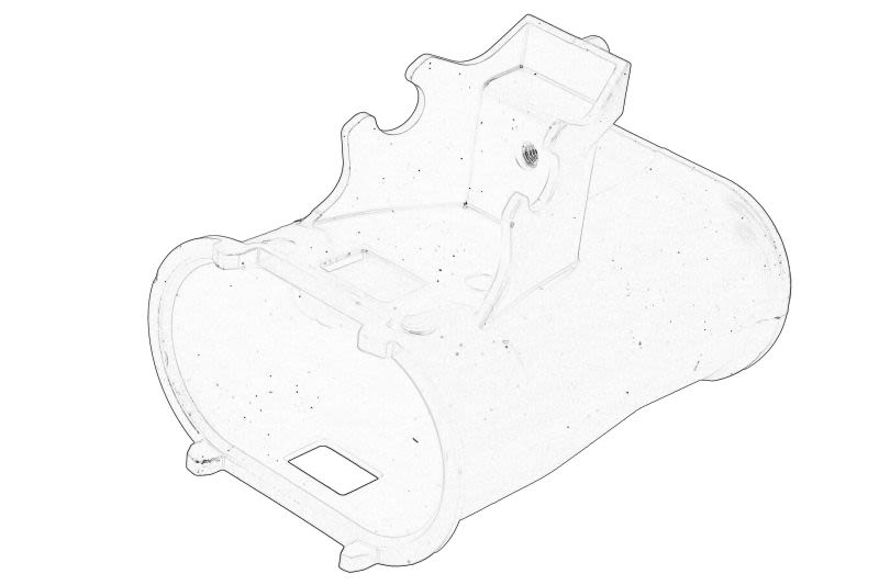 Tubería de admisión de aire OE RENAULT 96 01 559 00R para Renault Clio V