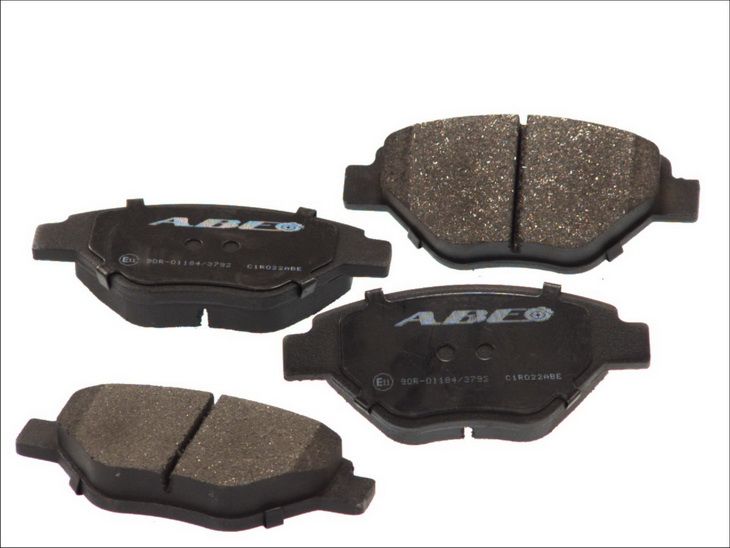 Pastillas de freno de disco ABE C1R022ABE para Renault Megane II