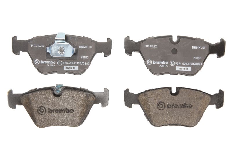 Pastillas de freno de disco BREMBO P 06 043X para BMW Serie 3 (E46) 1997-2006