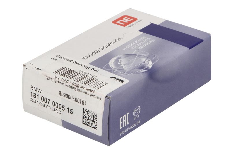 Juego de metales de biela NE 181007000515 para BMW Serie 1 (E81) 2006-2011