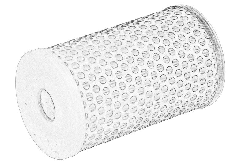 Filtro hidráulico de dirección OE RVI 5000820895