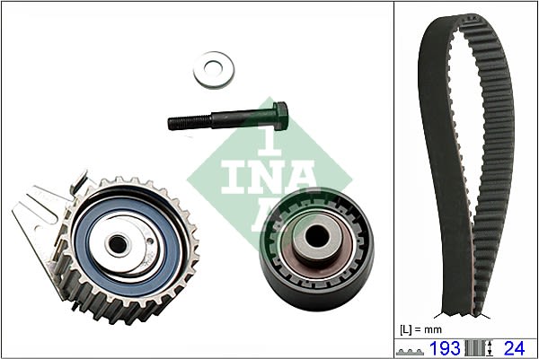 Kit de correa de distribución INA 530 0623 10 para Fiat Strad