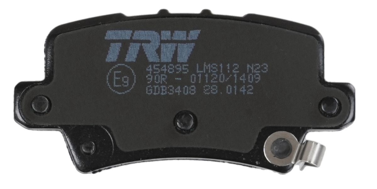 Pastillas de freno de disco TRW GDB3408 para Honda CIVIC IX