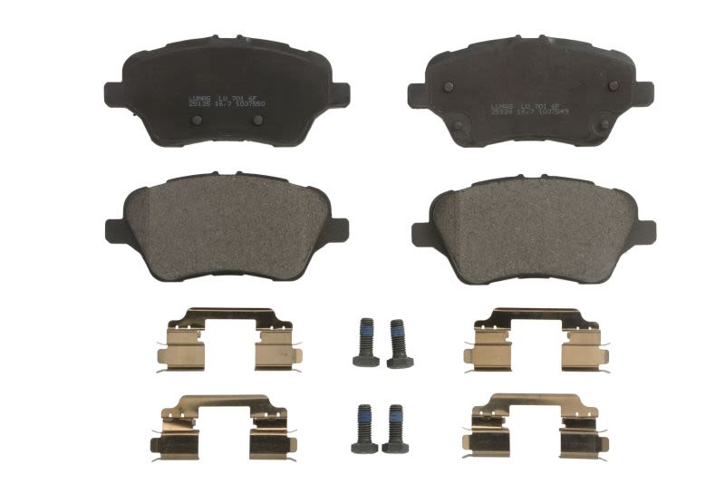 Pastillas de freno de disco BRECK 25134 00 701 00 para Ford Transit Courier B460