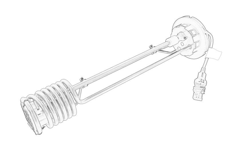 Sensor de depósito de urea OE IVECO 5802428970