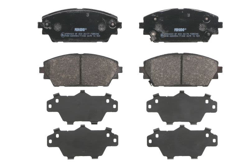 Pastillas de freno de disco FERODO FDB5346 para Mazda 3