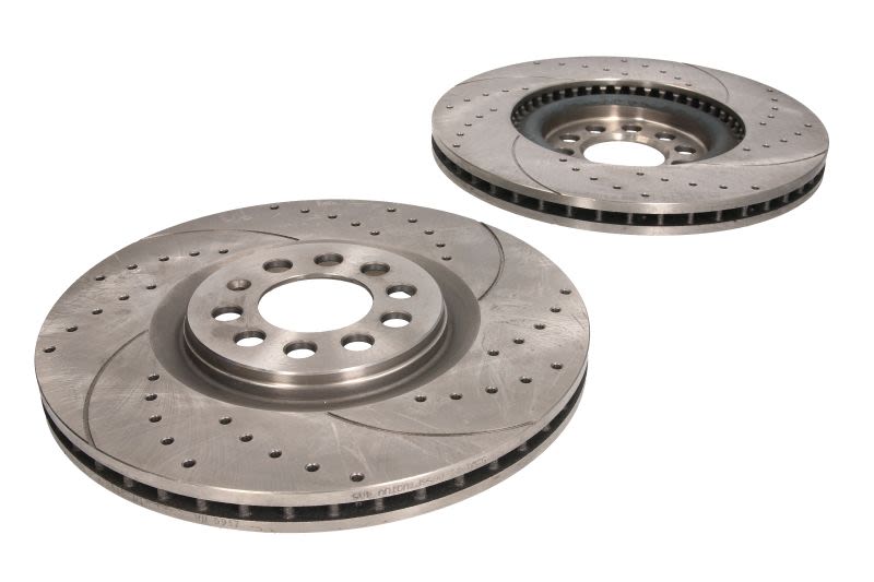 Disco de freno SPEEDMAX 5201-01-0856PTUOTUV para Audi A3
