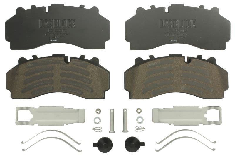 Pastillas de freno de disco DANBLOCK DB 2933182 para Scania K I