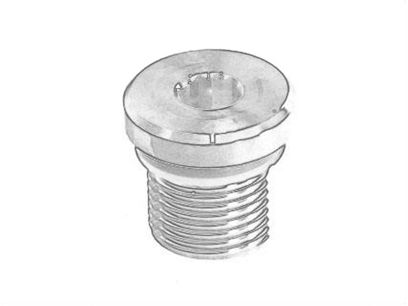 Tapón de cárter de aceite OE BMW 23 11 7 531 356 para BMW Serie 1 (E81) 2006-2011