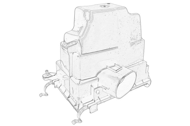 Carcasa del filtro de aire OE TOYOTA 17701-K0030 para Toyota Yaris