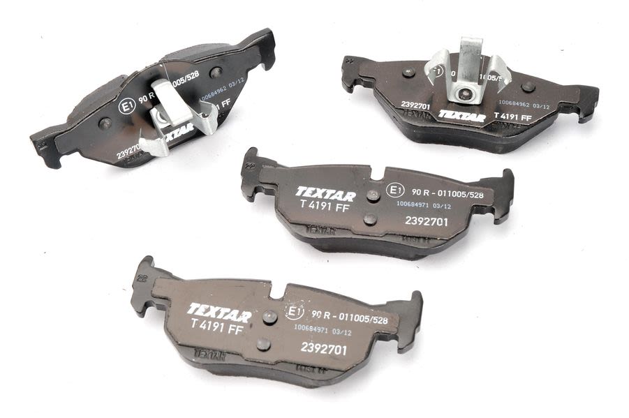 Pastillas de freno de disco TEXTAR 2392701 para BMW Serie 1 (E81) 2006-2011
