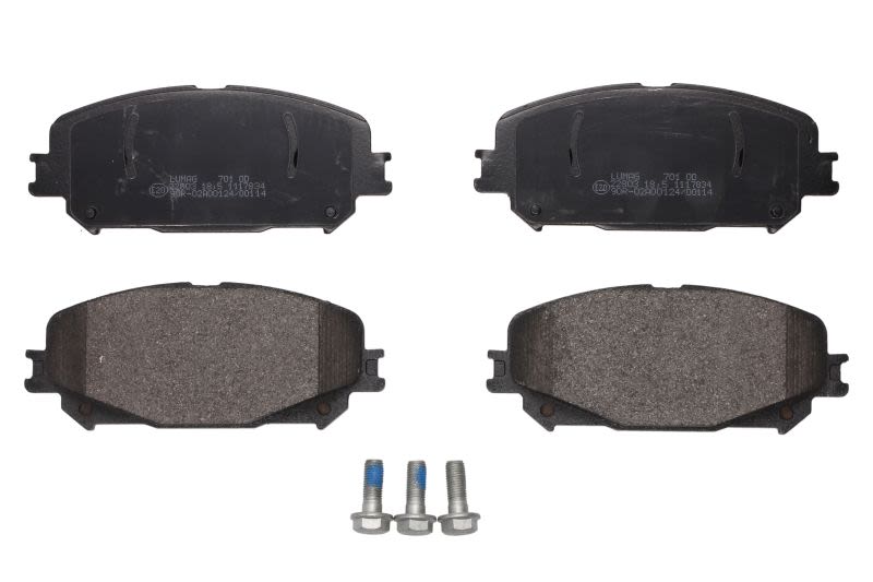 Pastillas de freno de disco BRECK 22803 00 701 00 para Renault Megane IV