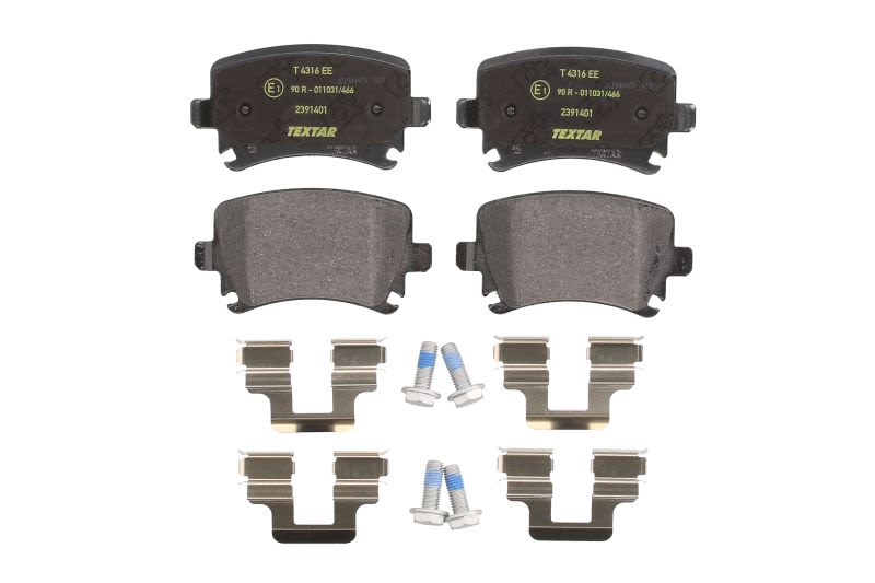 Pastillas de freno de disco TEXTAR 2391401 para Audi A3