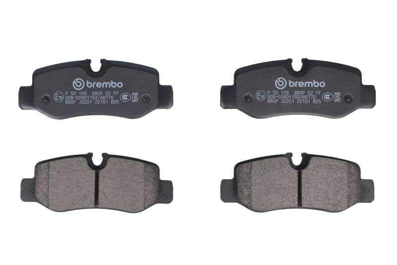 Pastillas de freno de disco BREMBO P 50 126 para Mercedes-Benz Marco Polo Camper (W447) 2014-
