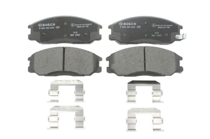 Pastillas de freno de disco BOSCH 0 986 494 650 para Ssangyong Actyon I