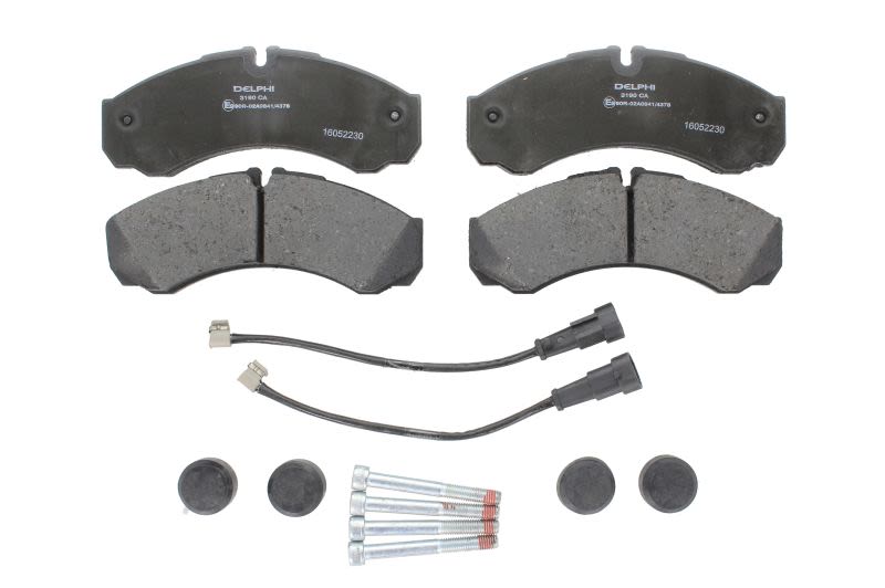 Pastillas de freno de disco DELPHI LP3190 para Iveco Daily I