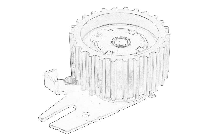 Palanca tensora de correa de distribución OE CHRYSLER 46341602 para Fiat Ducato