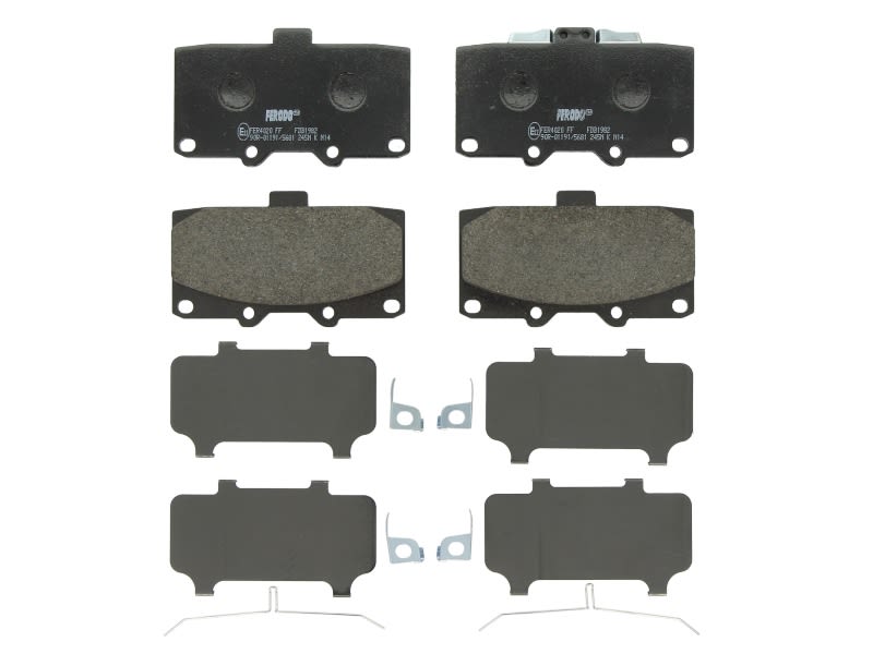 Pastillas de freno de disco FERODO FDB1982 para Subaru Imprez