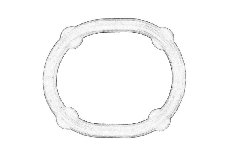 Empaquetadura de tapa de distribución OE RENAULT 13 56 546 72R para Renault Clio IV