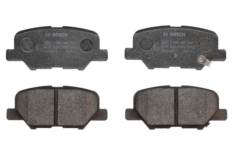 Pastillas de freno de disco BOSCH 0 986 495 358 para Citroen C4 Aircross