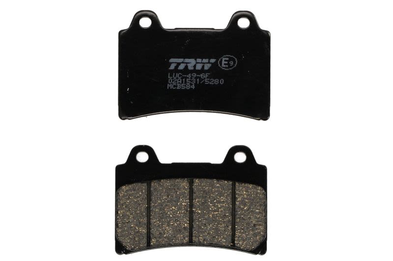 Pastillas de freno de disco TRW MCB584 para Yamaha FJ