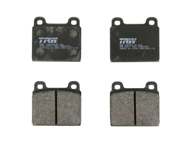 Pastillas de freno de disco TRW GDB100 para Mercedes-Benz /8 (W114) 1968-1976
