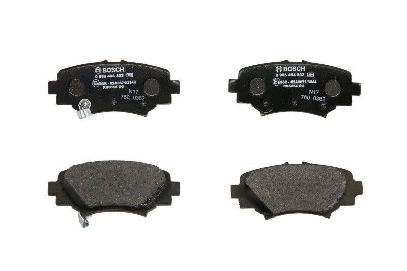 Pastillas de freno de disco BOSCH 0 986 494 803 para Mazda 3