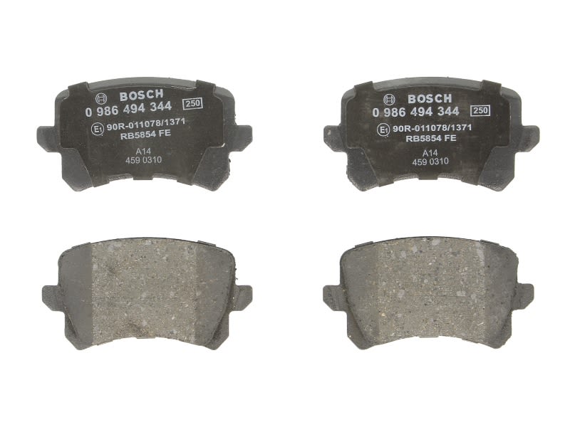 Pastillas de freno de disco BOSCH 0 986 494 344 para Volkswagen Golf V