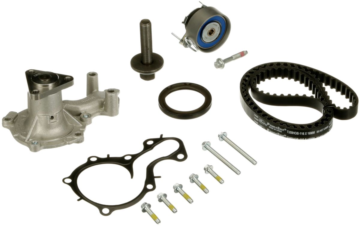 Kit de bomba de agua y correa de distribución GATES KP2T359HOB para Ford Fiesta VI