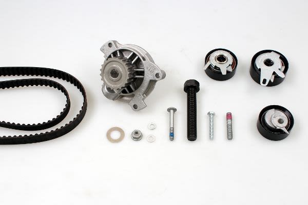 Kit de bomba de agua y correa de distribución HEPU PK05360 para Audi A6 C4