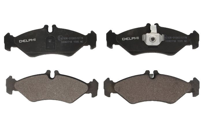Pastillas de freno de disco DELPHI LP1595 para Mercedes-Benz Sprinter 2-T (B901, B902) 1995-2006