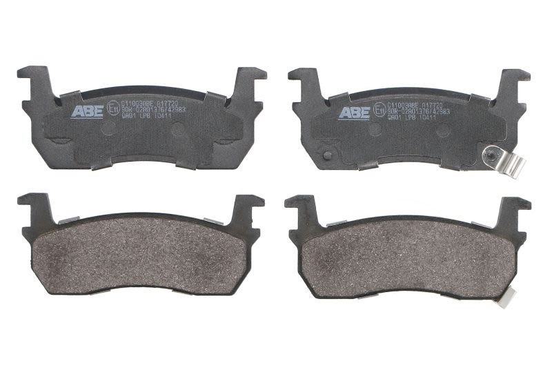 Pastillas de freno de disco ABE C11003ABE para Nissan Micra I