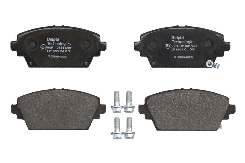 Pastillas de freno de disco DELPHI LP1503 para Honda Accord VI