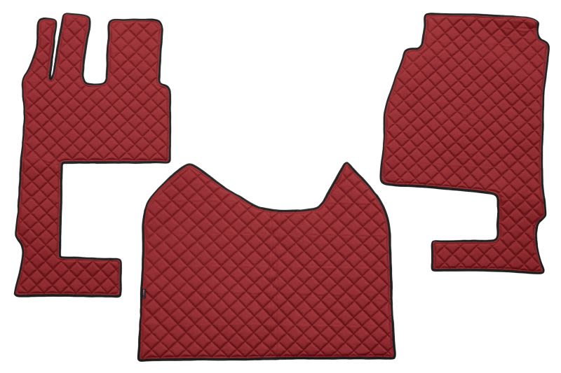 Alfombra de piso F-CORE FL04 RED para Mercedes-Benz Actros MP4 / MP5