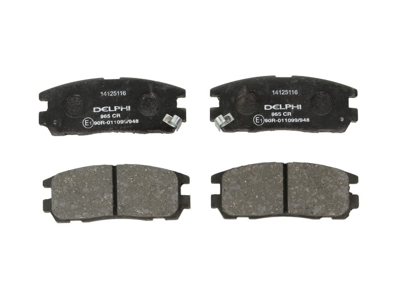 Pastillas de freno de disco DELPHI LP965 para Great Wall Wingle 6