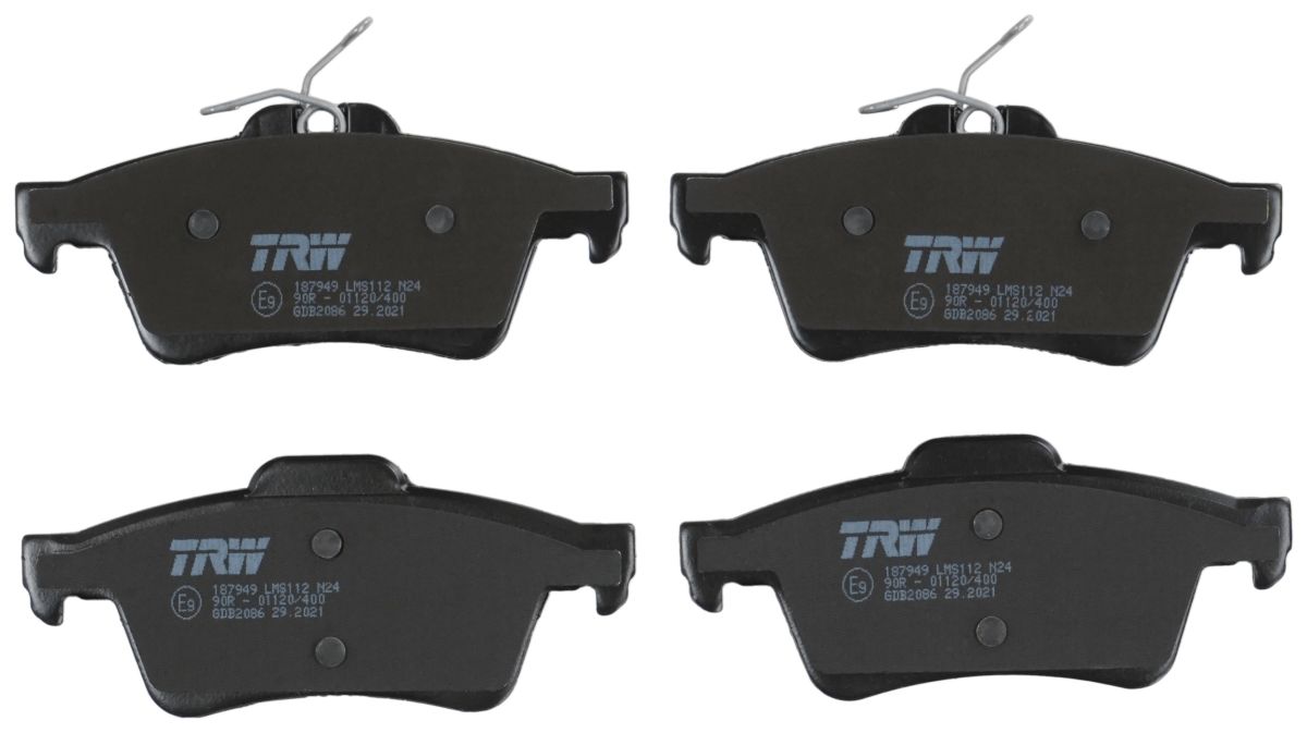 Pastillas de freno de disco TRW GDB2086 para Ford Focus II