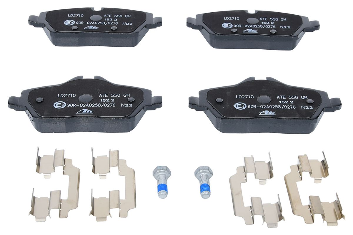 Pastillas de freno de disco ATE 13.0470-2710.2 para BMW Serie 1 (E81) 2006-2011