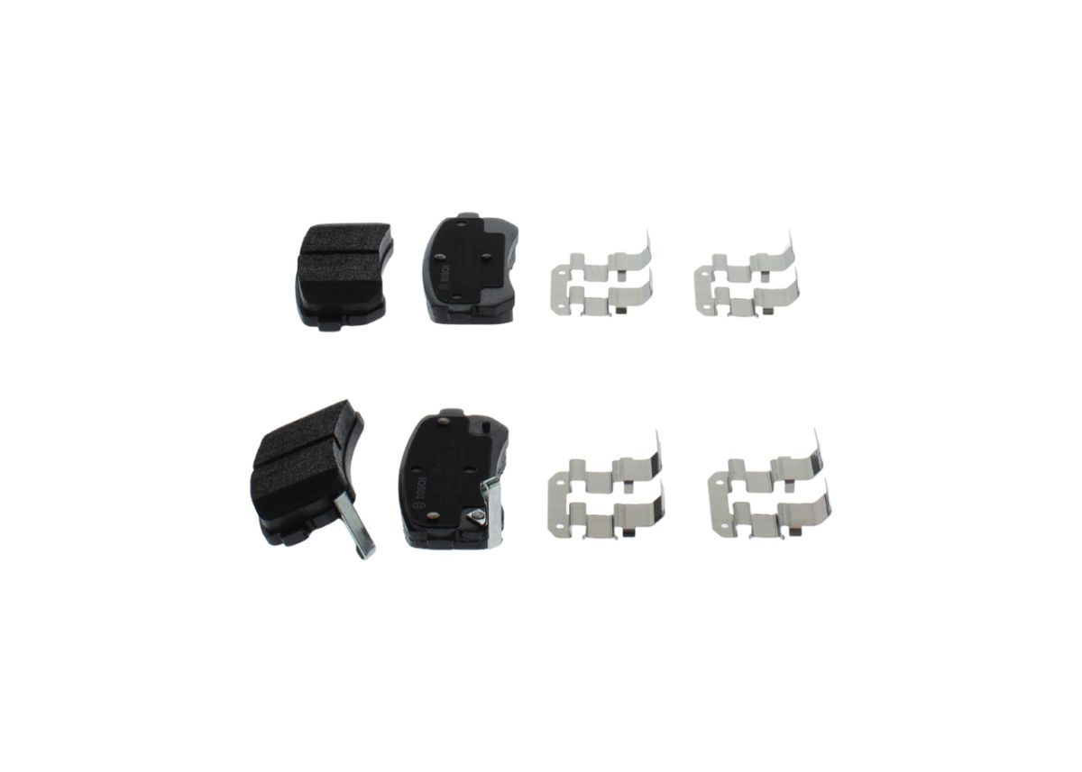 Pastillas de freno de disco BOSCH 0 986 494 627 para Hyundai Accent III