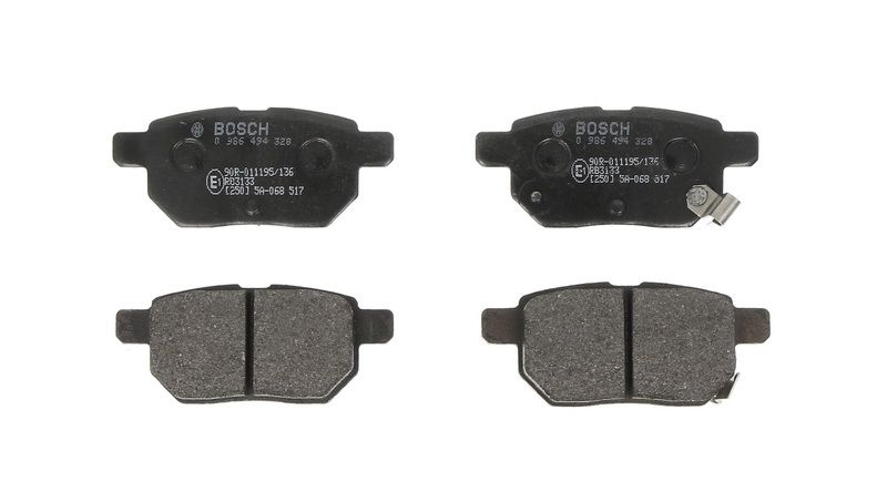 Pastillas de freno de disco BOSCH 0 986 494 328 para Toyota Yaris