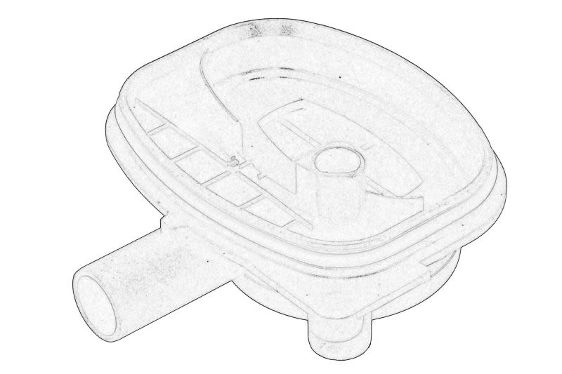 Manguera de ventilación del cárter OE VOLVO 8642424 para Volvo S60 I