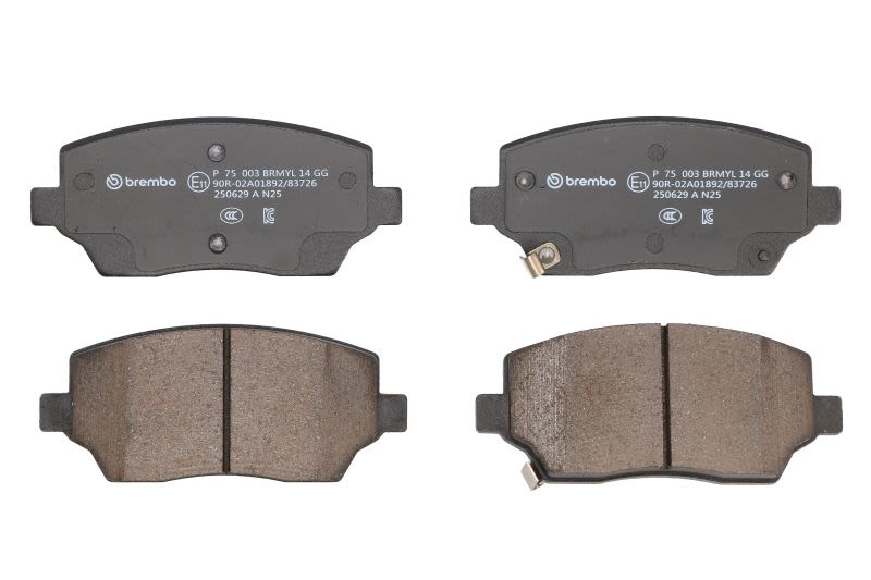 Pastillas de freno de disco BREMBO P 75 003 para Maxus Euniq