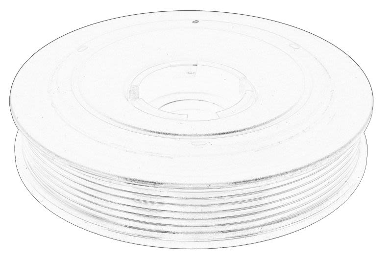 Polea de cigüeñal OE OPEL 25182193 para Chevrolet Cruze