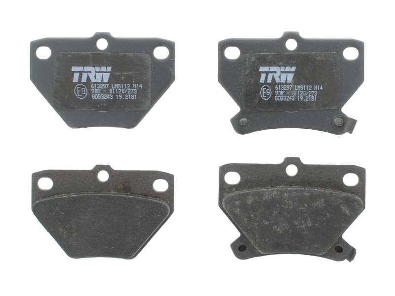 Pastillas de freno de disco TRW GDB3243 para Toyota Yaris
