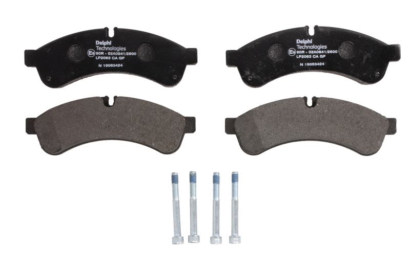 Pastillas de freno de disco DELPHI LP2063 para Iveco Daily V