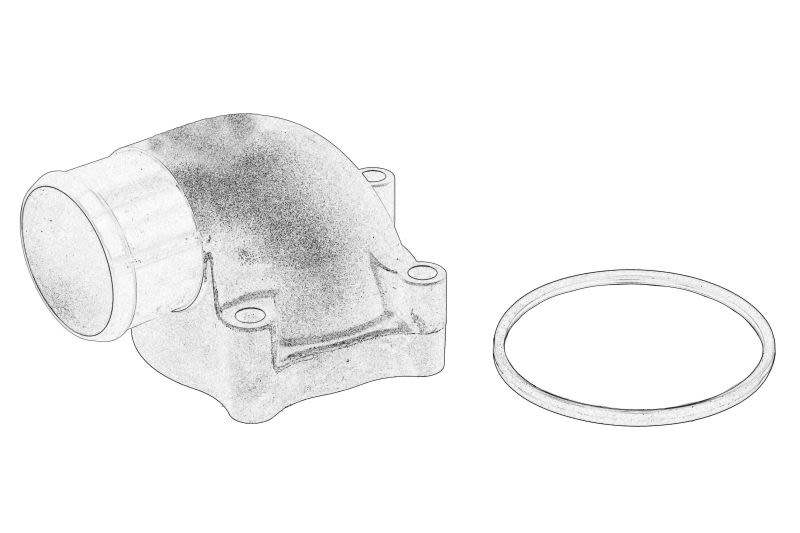 Caja del termostato OE RVI RVI7421905526 para RVI Gama T