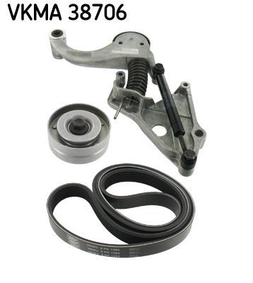 Juego de correa multinervada SKF VKMA 38706